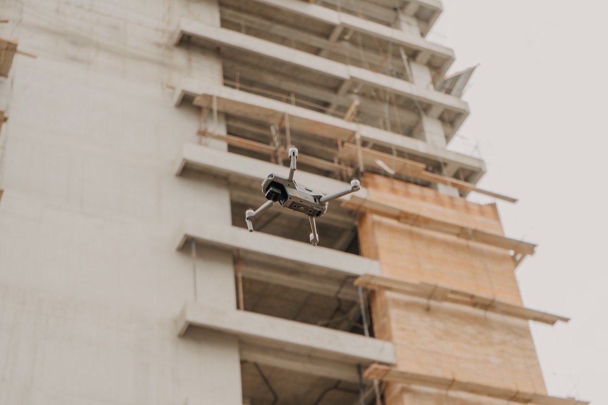 La arquitectura, construcción y los drones